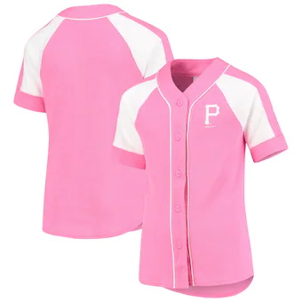 youth pink pittsburgh pirates team spirit fashion jersey